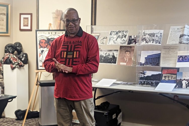 Grand Rapids African American Museum and Archives Executive Director George Bayard III 