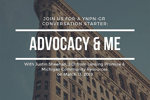 Advocacy & Me: YNPN's Conversation Starter presents something worth talking about