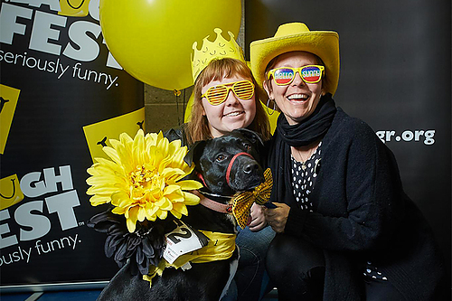 People & Pets: LaughFest’s furriest event bounces back into town