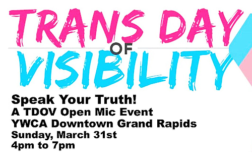 Speak Your Truth: Transgender Day of Visibility hosts an open mic