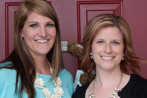 Leslie Plank, left, and Stacy Gnewkowski, right.