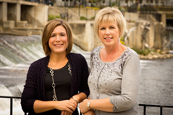 Northern Physical Therapy Owners Gina Otterbein and Janis Kemper.