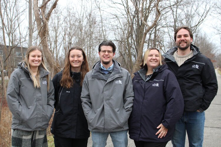 The KDL bookmobile team.