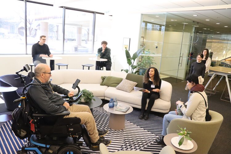 Steelcase hosted its final accessibility tour with a group of DAKC Test Pilots, a process that has uncovered invaluable insights throughout multiple sessions.