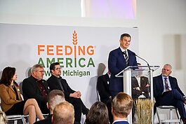 Danielle Sheffield, Board Chair of Feeding America West Michigan, envisions the new facility as a community hub and a beacon of hope.