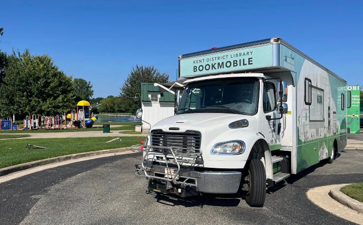 KDL doesn't have a library in Grattan Township, but the bookmobile has made several visits, and the library has sponsored special events such as a visit by the Critter Barn. 