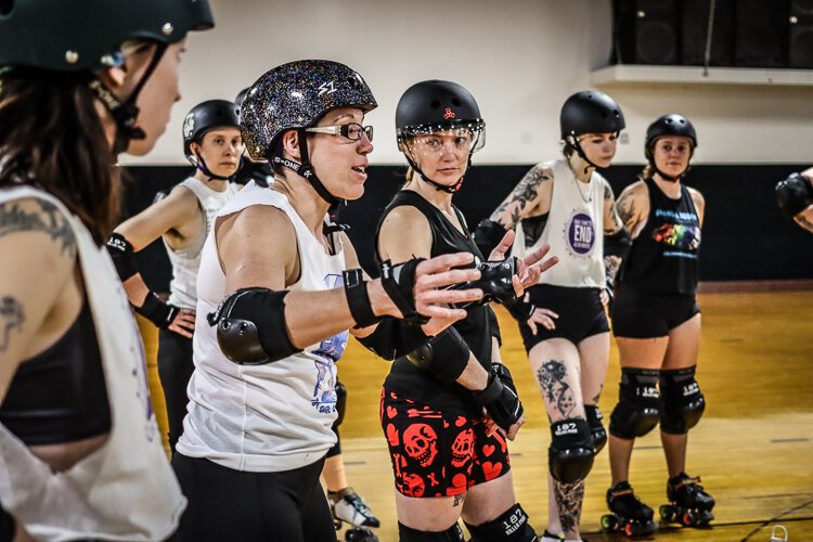 Mentoring is a huge reason why our local Grand Raggidy Roller Derby has grown almost 20 years since our league debuted in 2005.