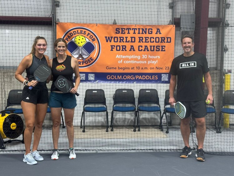 A set of West Michigan pickle ball players are determined to beat a world record for longest longest pickleball marathon and raise awareness and money for Gift of Life Michigan at the same time.