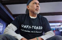 Raul Alvarez Jr. started Unfiltered: Real Stories. No Judgment at City Built Brewery in Grand Rapids.