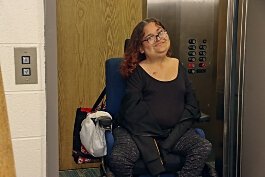 Serenity Reece faces challenges her peers do not. A broken elevator in her freshman year prevented her from getting to class for an entire month.