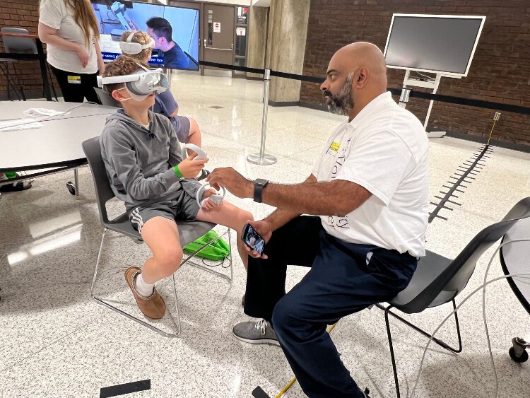 One major event, the Student Tech Showcase, drew over 600 middle school students from the Grand Rapids area to the Kent Career Technical Center on Sept. 17. 