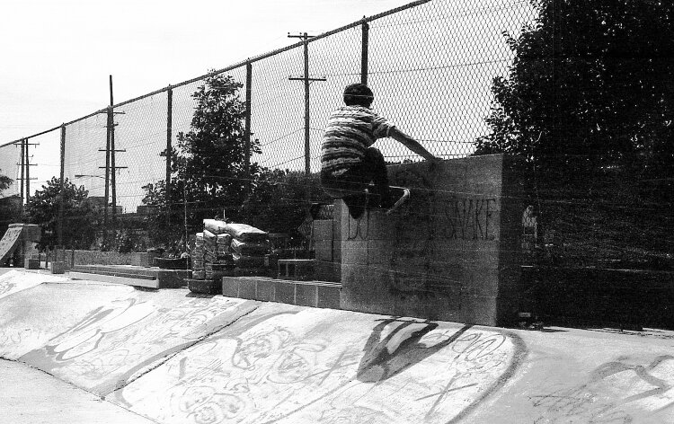 Chris Gray believes a professionally built skate park could boost economic activity, noting that well-designed parks attract visitors from other cities. 