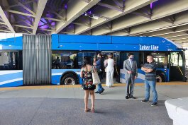 The Rapid offers GVSU-dedicated routes, including the Laker Line Bus Rapid Transit (BRT) and routes 37, 48, and 85, which cater to off-campus housing near Allendale.