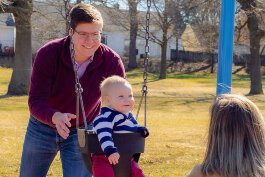 Kent County Commissioner Stephen Wooden enjoys a recent day with his family.