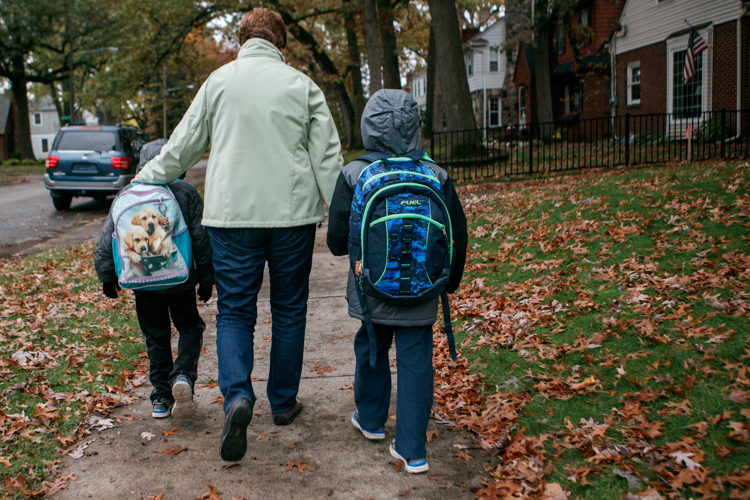 Kids Walking