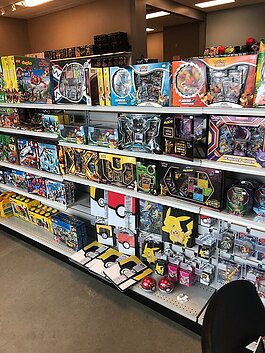 Local toy store “The Gathering” place in GR