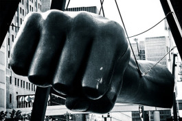 Joe Louis' Fist - Downtown Detroit