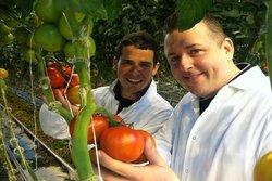 Chef Ray at Mastronardi Farms 