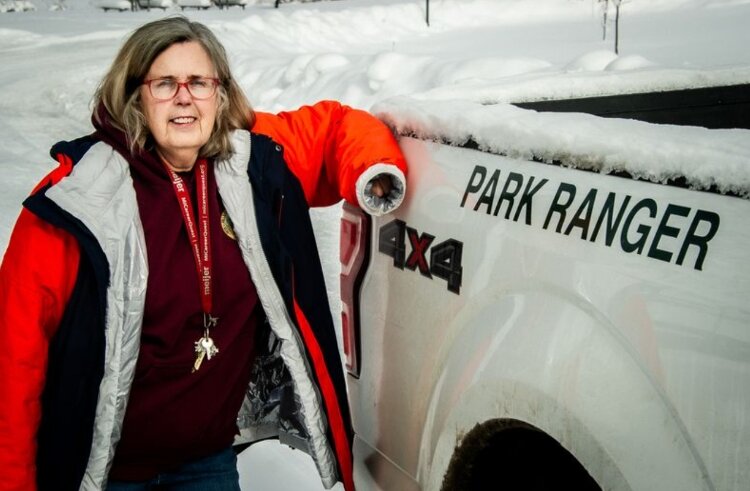 Kim Pitsch is a year-around park ranger with Allegan County. 